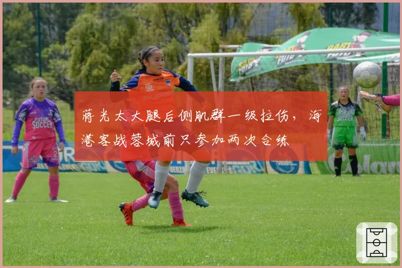 蒋光太大腿后侧肌群一级拉伤，海港客战蓉城前只参加两次合练